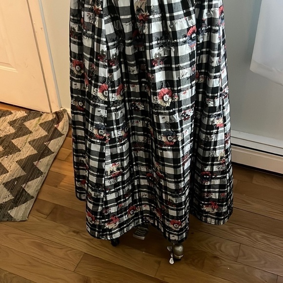 Wayward Fancies eShakti Plaid Belted Skirt Size 2X 20W - Picture 6 of 13